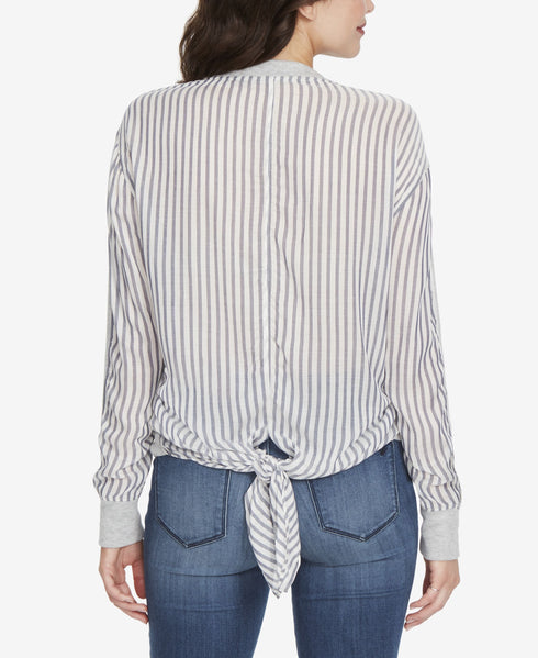 William Rast Tie Back Sweatshirt